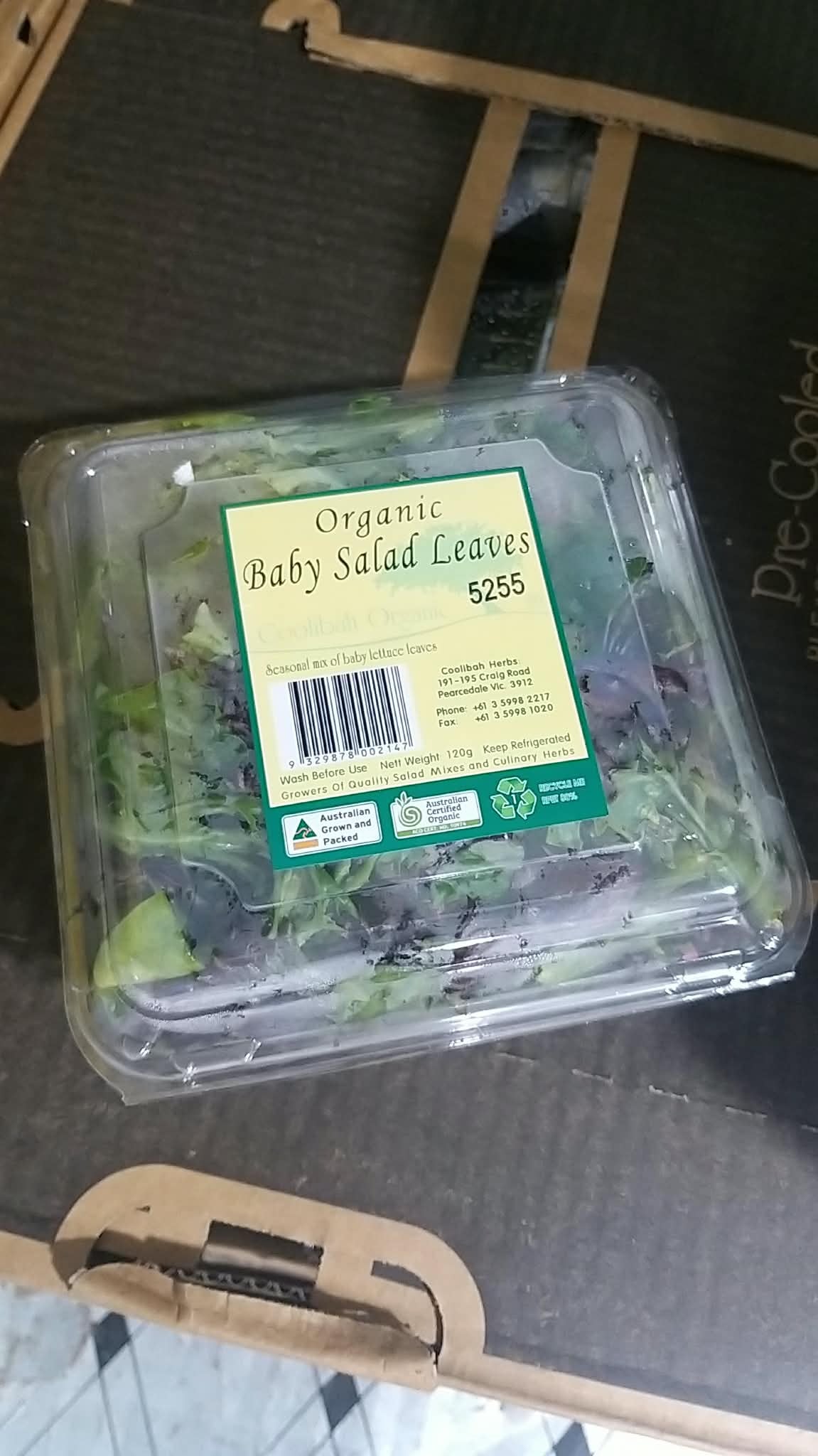 Coolibah (R) Organic Mesclun